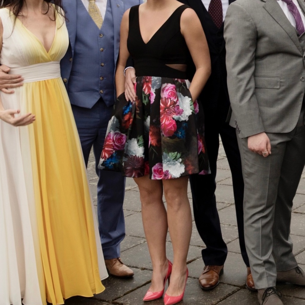 Floral Party Dress